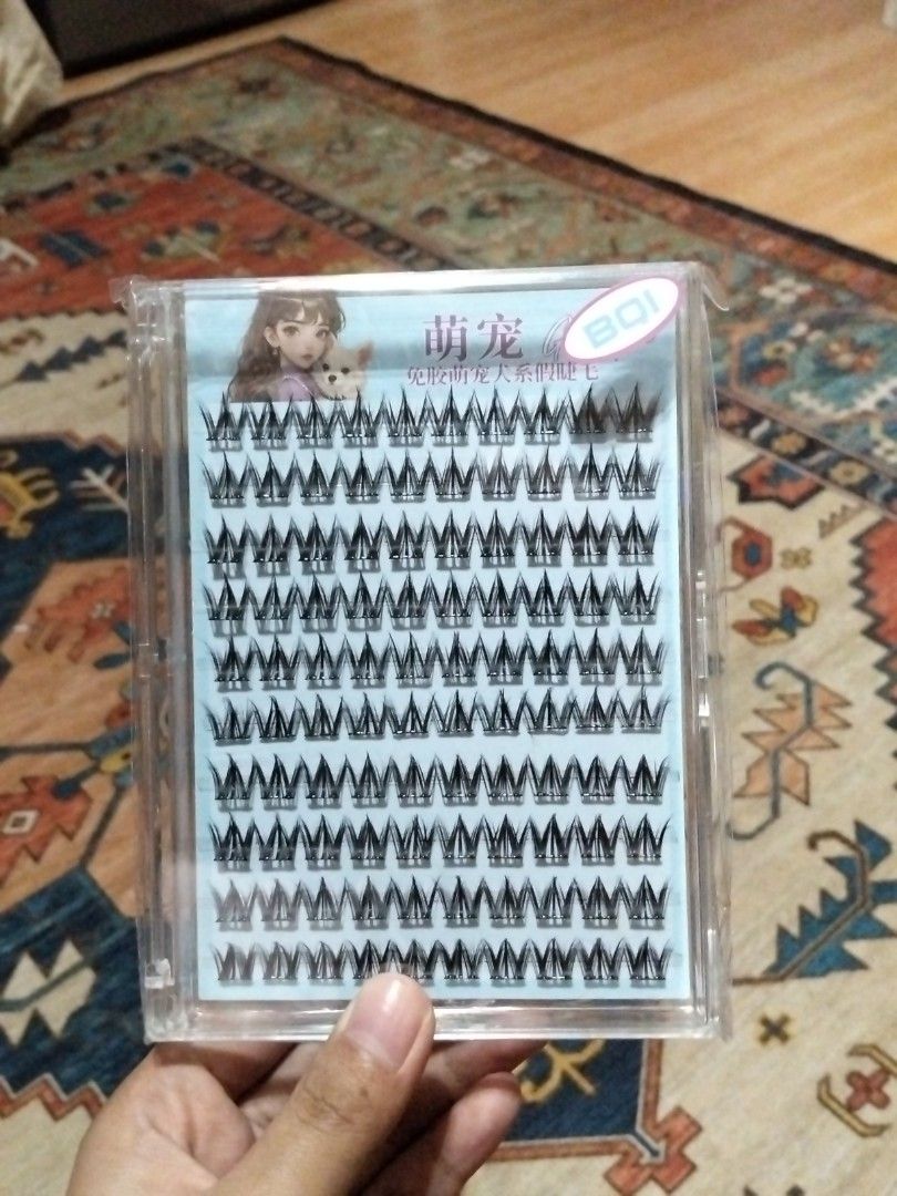 False Eyelashes Cluster with FREE Tweezers (Category: Makeup) located in Quezon City. Submitted by yanasss_closet (Listing ID 1466271878, Image 3). Description: Buy 1 for ₱200 Buy 2 for ₱350 Location QC.
