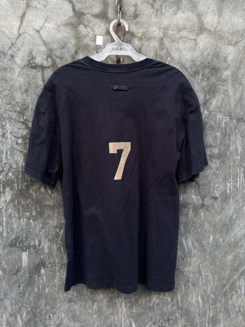 Fear Of God Tee (Category: Tshirts & Polo Shirts ) located in Tuguegarao City. Submitted by 2giefinds (Listing ID 1466249075, Image 1). Description: Size: XL Dimes: W:23 x L:28 Condition: Excellent - used Color Rate: 9.5/10 Issue: ❌.