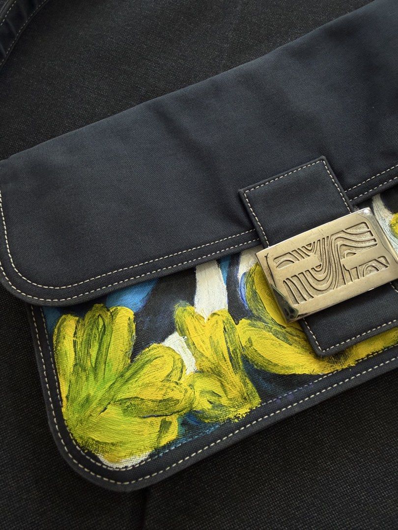 Fendi (Category: Shoulder Bags) located in Manila. Submitted by gooddayzzph (Listing ID 1466183969, Image 3). Description: Fendi Baguette Painted Rank Ab .