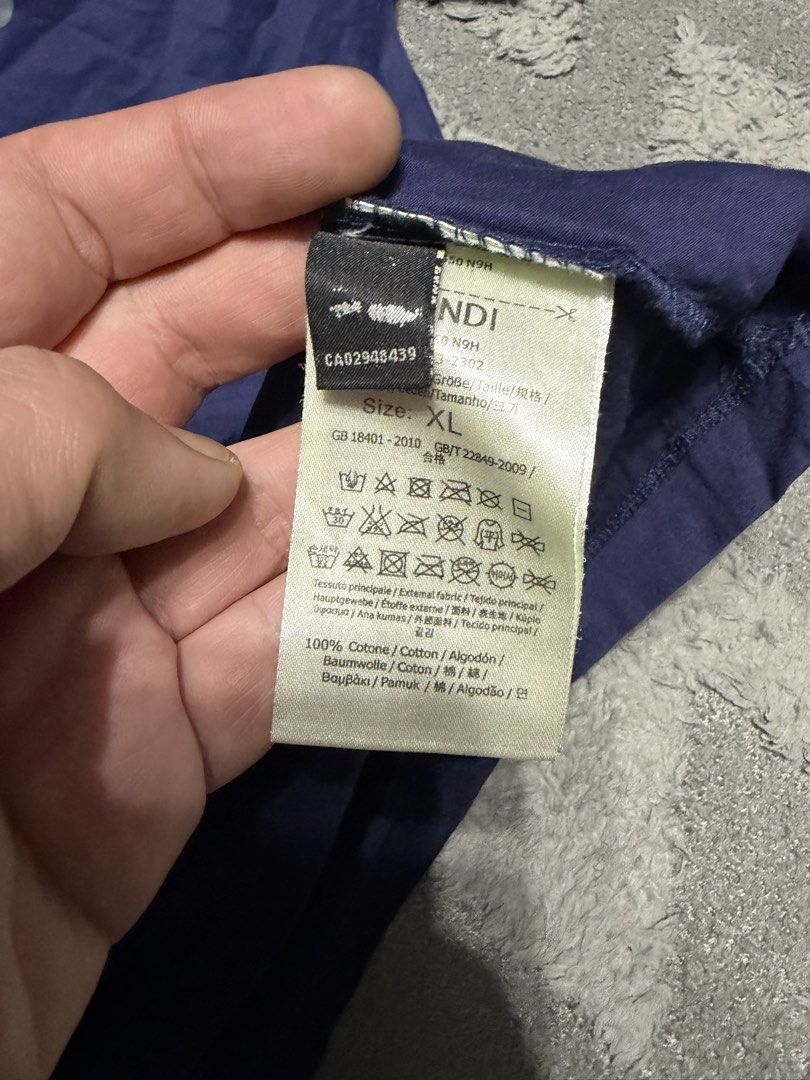 Fendi - Stick Face Logo Tops (Category: Blouses) located in Cavite. Submitted by commoncourtesy (Listing ID 1466300429, Image 3). Description: Size xl womens.