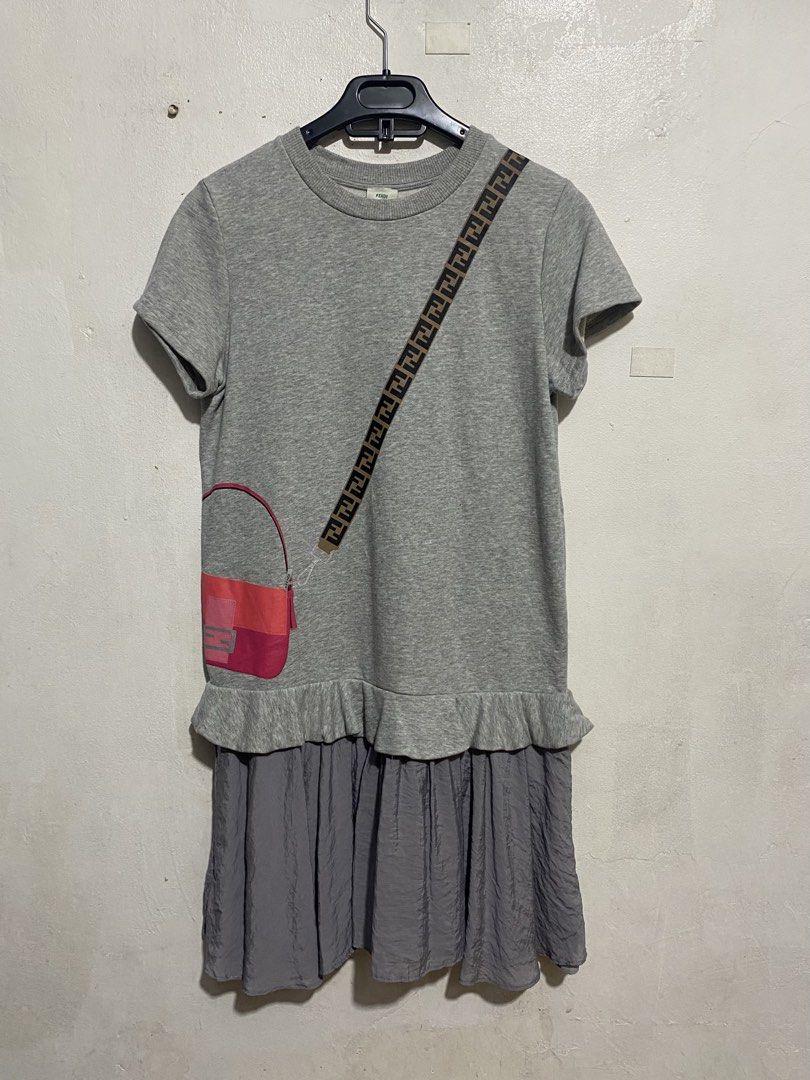 FENDI DRESS (Category: Dresses) located in Manila. Submitted by brndn.rgld (Listing ID 1466214181, Image 1). Description: 17.5 width 33.5 length Like new condition No issue Pwede pang alis Dm me ur sure offer📲.