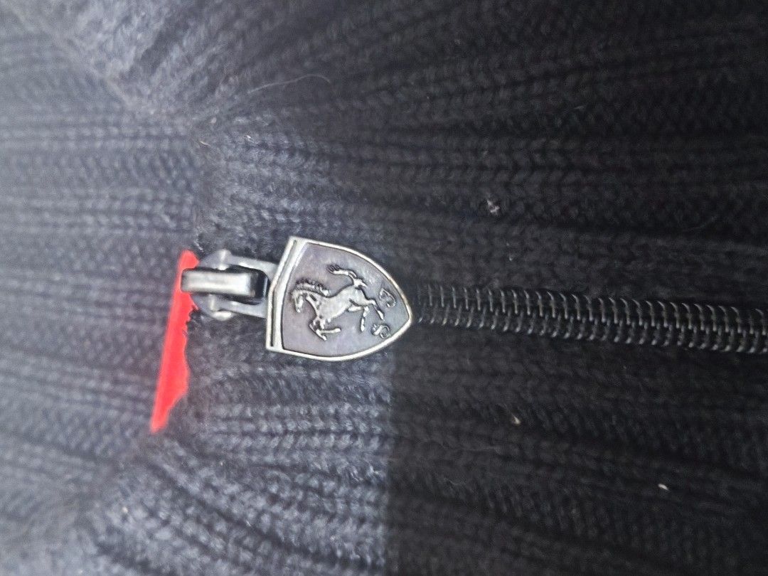 Ferrari Knitted Jacket Large to XL (Category: Coats, Jackets and Outerwear) located in Manila. Submitted by matthew_parilla (Listing ID 1466303597, Image 2). Description: .