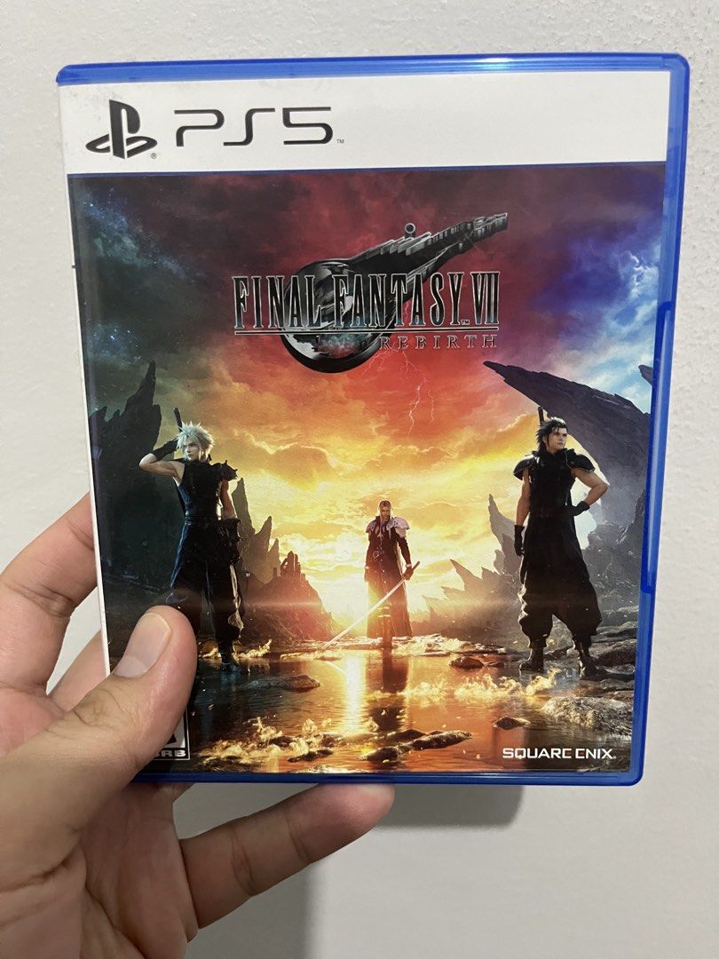 Final Fantasy VII Rebirth PS5 Game (Category: PlayStation) located in Manila. Submitted by dean628 (Listing ID 1466184172, Image 1). Description: Selling Ps5 games Final fantasy 7 rebirth- 1700 Location: Vito Cruz Taft Manila.