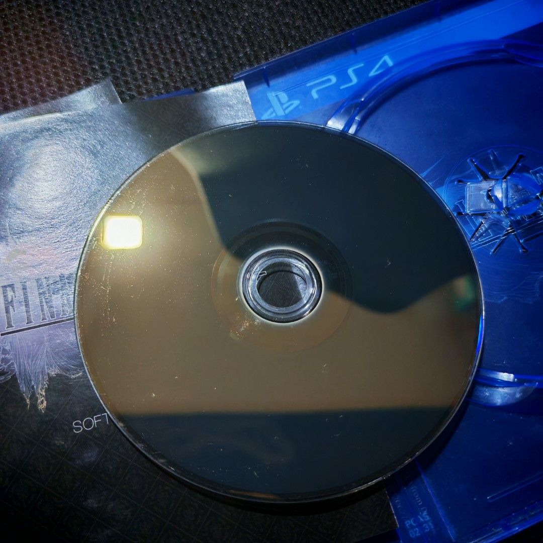 Final Fantasy XV PS4 Game (Category: PlayStation) located in Manila. Submitted by royaltree.06a603 (Listing ID 1466271120, Image 3). Description: - Title: Final Fantasy XV - Platform: PlayStation 4 (PS4) - Condition: Tested and working, clean disc surface - Inclusions: Original case, game disc, and manual booklets - Region: Region code clearly visible on the packaging.