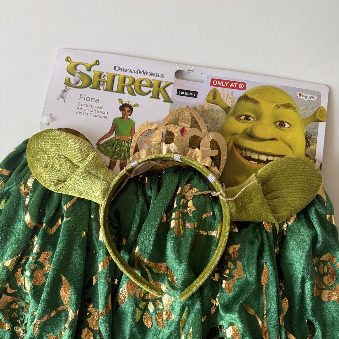 Fiona Shrek Costume 4Y+ (Category: Babies & Kids Fashion) located in Mandaluyong City. Submitted by momandbabystuffph (Listing ID 1466335255, Image 2). Description: Loc Mandaluyong .