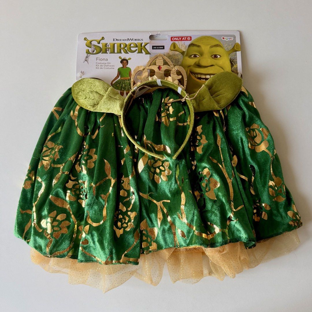 Fiona Shrek Costume 4Y+ (Category: Babies & Kids Fashion) located in Mandaluyong City. Submitted by momandbabystuffph (Listing ID 1466335255, Image 1). Description: Loc Mandaluyong .