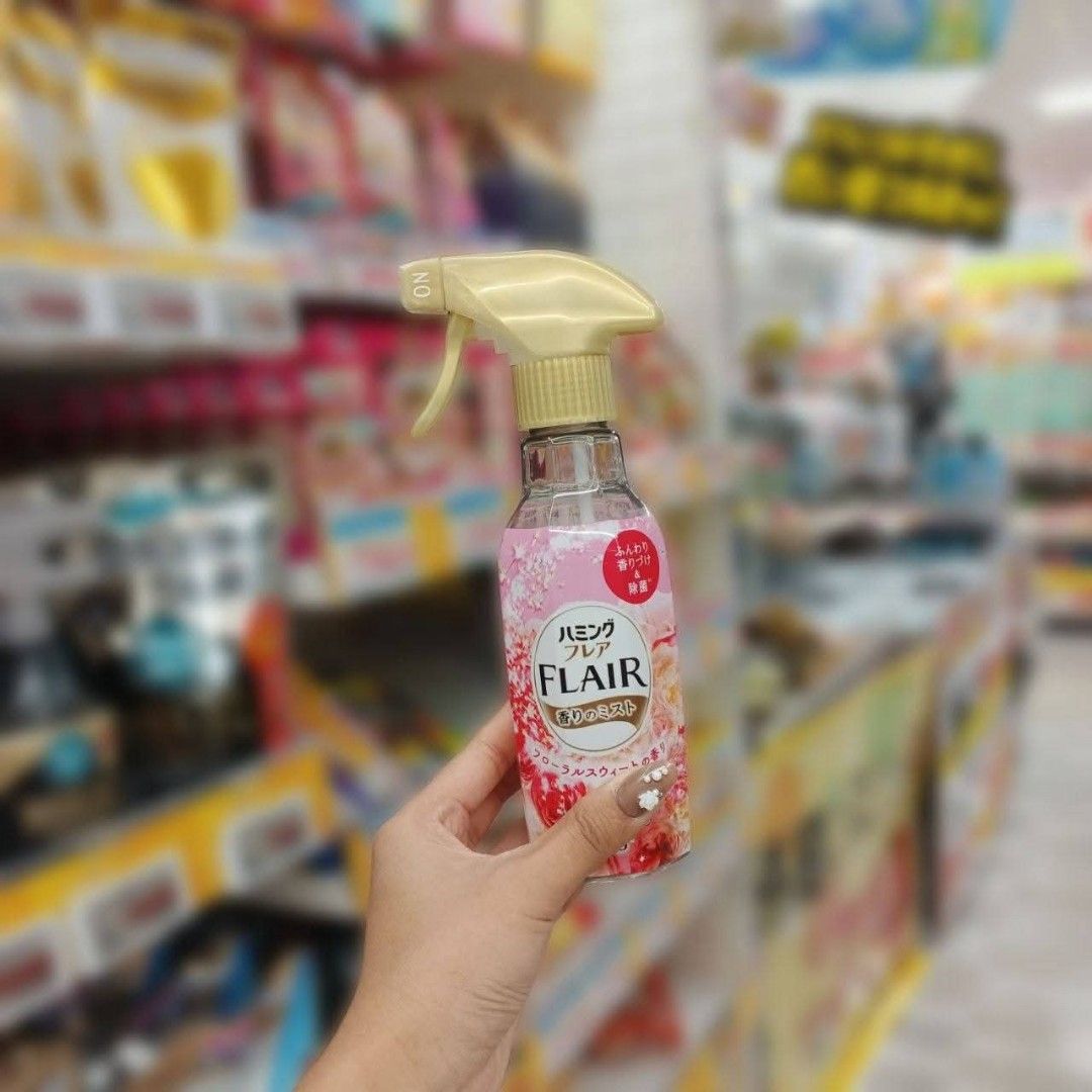 Flair Wrinkle Spray (Category: Everything Else Others) located in Sallapadan. Submitted by a1bazaarolshop (Listing ID 1466334045, Image 1). Description: ✨👕 Flair Wrinkle ✨️ 💖 Floral Scented Mist P200 last piece onhand • quick refresh for clothes, smooth & neat finish • removes light wrinkles in seconds • easy everyday care.