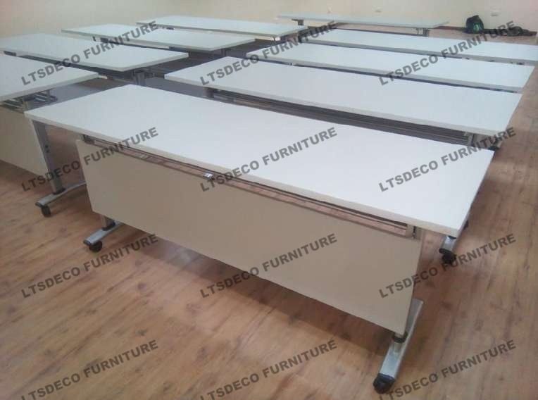 FOLDING TABLE OFFICE FURNITURE (Category: Office Furniture & Fixtures) located in Quezon City. Submitted by meril.ltsdeco09 (Listing ID 1466162032, Image 2). Description: 📌Please note: Prices shown are for reference only 📌STARTING PRICE: ₱6,000 Actual price may vary depending on size, material, quantity, and specifications. LTSDECO Home and Office Furniture Trading MANUFACTURER • FABRICATOR • SUPPLIER 📲 V i b e r : +63 923 841 8065 HIGHER PRIC
