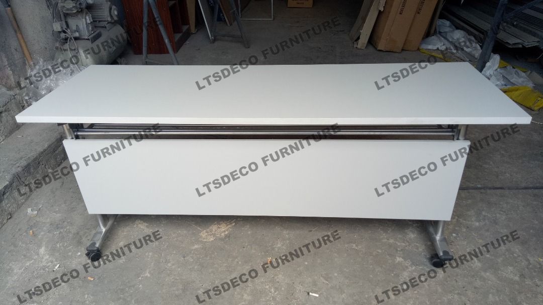 FOLDING TABLE OFFICE FURNITURE (Category: Office Furniture & Fixtures) located in Quezon City. Submitted by meril.ltsdeco09 (Listing ID 1466162032, Image 1). Description: 📌Please note: Prices shown are for reference only 📌STARTING PRICE: ₱6,000 Actual price may vary depending on size, material, quantity, and specifications. LTSDECO Home and Office Furniture Trading MANUFACTURER • FABRICATOR • SUPPLIER 📲 V i b e r : +63 923 841 8065 HIGHER PRIC