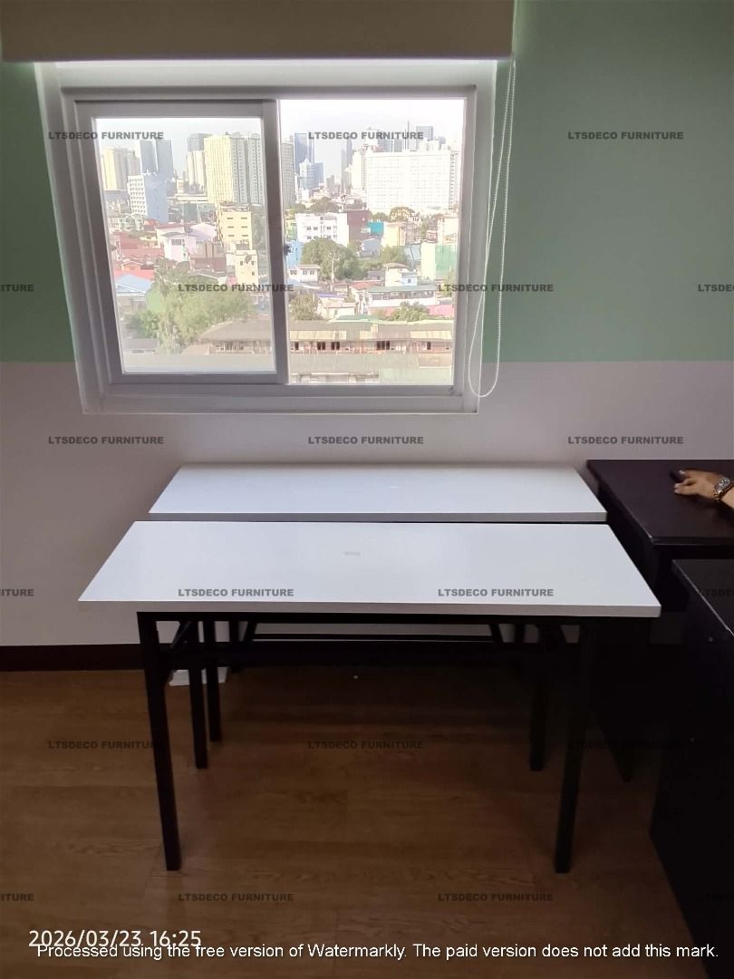 FOLDING TABLE OFFICE FURNITURE OFFICE PARTITION (Category: Office Furniture & Fixtures) located in Caloocan City. Submitted by juliemaeto20923 (Listing ID 1466204047, Image 2). Description: " PRICE MAY VARY DEPENDING ON SIZE, MATERIAL, AND CUSTOMIZATION. " --PRICE IS POSTING PURPOSES ONLY!! ✅ INQUIRE NOW! Hi! Are you looking for MODULAR WORKSTATION OFFICE PARTITION, ACCORDION WALL AND DOOR PARTITION, TOILET/URINAL PARTITION and OFFICE FURNITURE S
