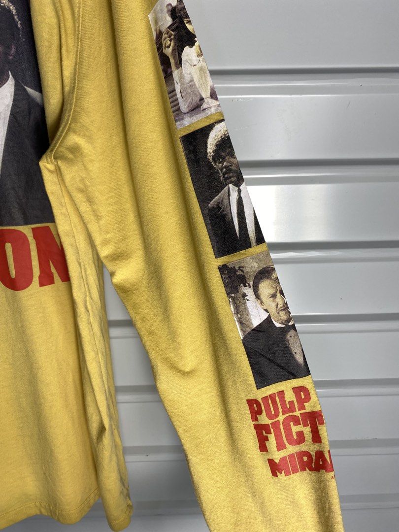 FOR SALE (Category: Tshirts & Polo Shirts ) located in Davao. Submitted by lucas06082030 (Listing ID 1466277010, Image 3). Description: PULP FICTION LARGE DIMENSION : WIDTH 21.5 x LENGTH 29 LIKE NEW CONDITION .