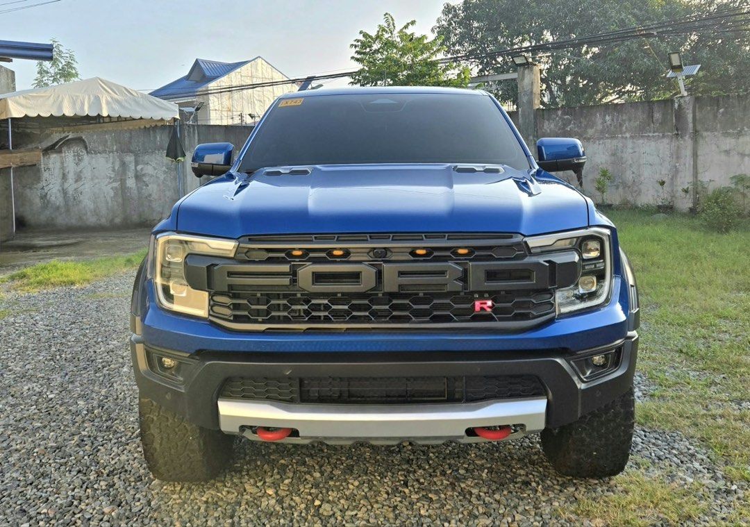 Ford Ranger (Category: Used Cars) located in Manila. Submitted by garagesalelimited (Listing ID 1466212226, Image 1). Description: PERSONAL CAR 2023 ford ranger raptor 2.0 bi-turbo diesel engine mated to a 10 speed automatic transmision 19k legit mileage newly changed oil at ford dagupan all stock engine upgrades: >deep dish mat > bed cover > step assist. scan all you want. casa maintained from day 1..