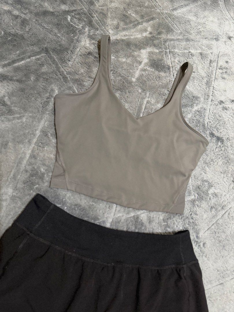 Forever 21 Athletic Crop Top and Shorts Set (Category: Activewear) located in Manila. Submitted by yeti_it (Listing ID 1466268541, Image 2). Description: - Brand: Forever 21 - Set includes: Grey cropped tank top and black athletic shorts - Top features: V-neckline with built-in bra support - Shorts features: Comfortable waistband and lightweight fabric - Ideal for: Gym workouts, running, yoga, or everyday activewear - Condition: Great mix-and-mat
