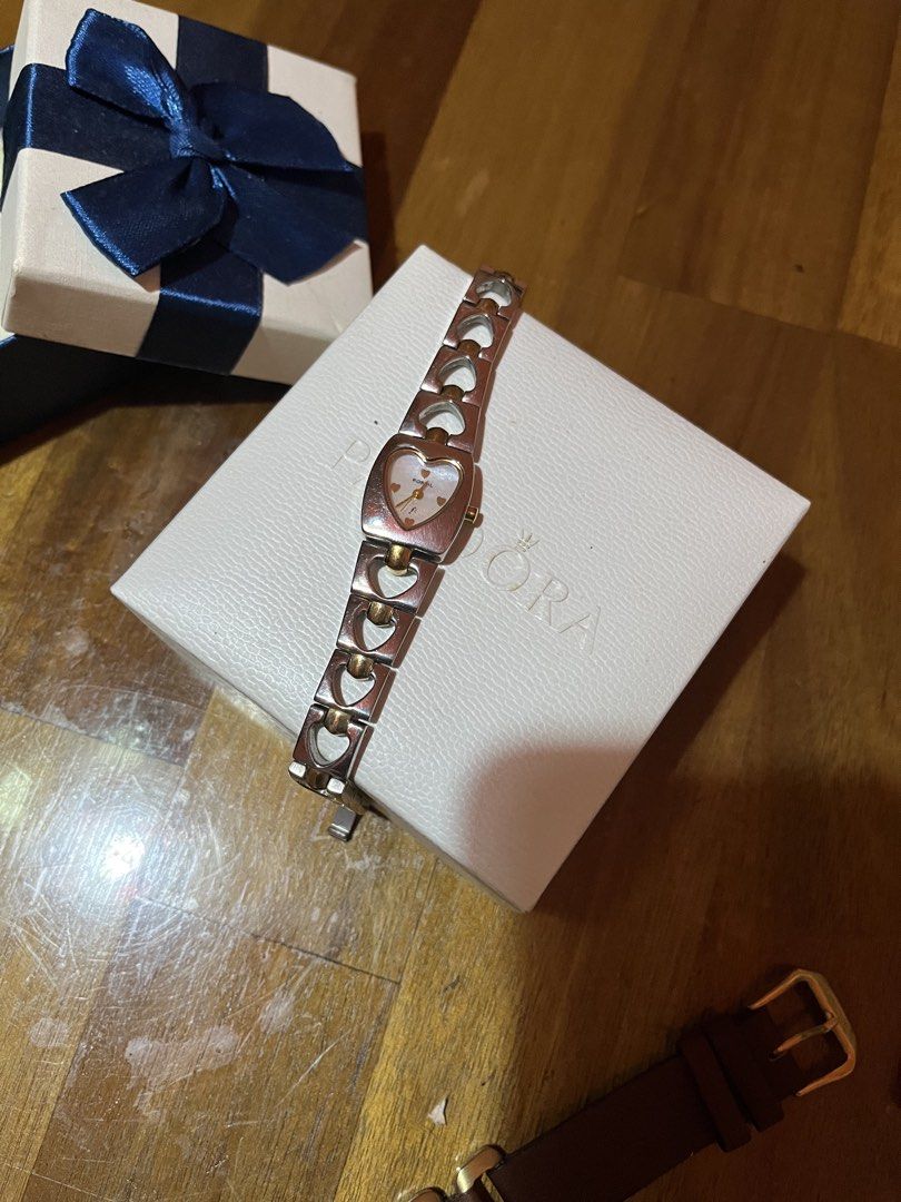 Fossil rectangular brown leather strap wristwatch (Category: Women's Watches) located in Angeles City. Submitted by phynes (Listing ID 1466255004, Image 3). Description: Assorted watch. all authentic in excellent condition. Dm for info details. .