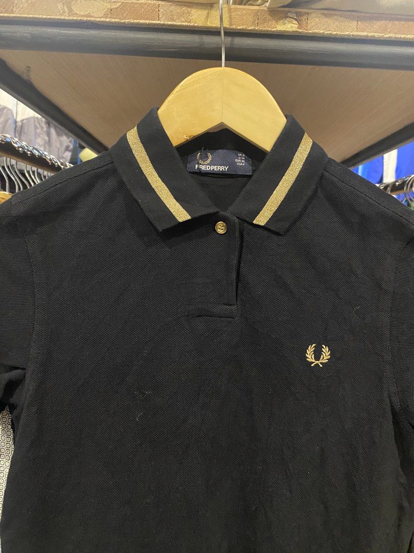 Fredperry Polo Shirt (Category: Shirts) located in Manila. Submitted by jmonthriftfinds. (Listing ID 1466283961, Image 2). Description: Baka may looking ? Fredperry Polo shirt Womens Fit Medium 16x24 Dimes Excellent condition No issue 9.5/10 color rate Presentable 699 +sf only Gensan City.