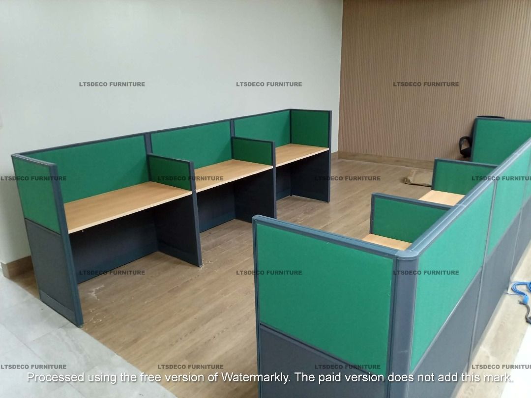 FULL FABRIC WORKSTATION CUBICLE OFFICE PARTITION (Category: Office Furniture & Fixtures) located in Quezon City. Submitted by meril.ltsdeco09 (Listing ID 1466156199, Image 2). Description: 📌Please note: Prices shown are for reference only 📌STARTING PRICE: ₱4,500 Actual price may vary depending on size, material, quantity, and specifications. LTSDECO Home and Office Furniture Trading MANUFACTURER • FABRICATOR • SUPPLIER 📲 V i b e r : +63 923 84