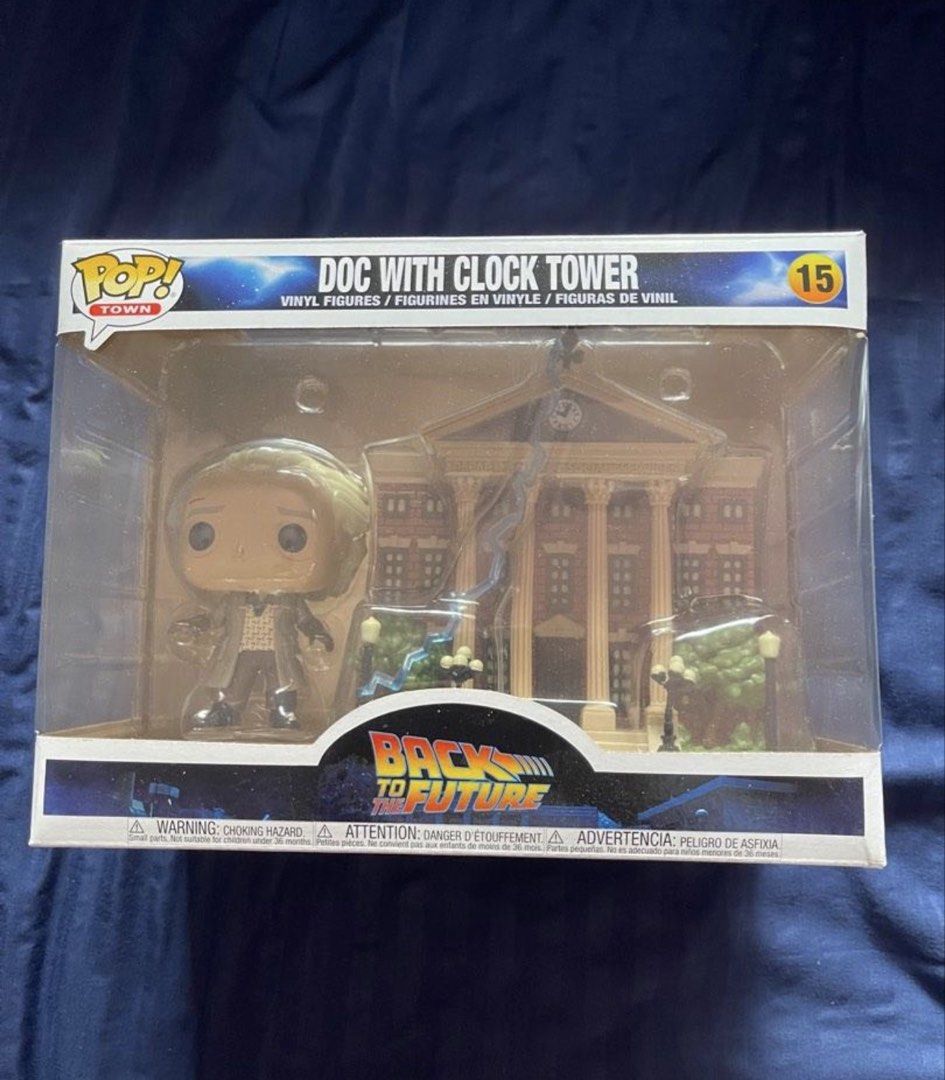 Funko Pop Back to the Future Doc with Clock Tower (Category: Figurines & Statues) located in Paranaque City. Submitted by max1111111 (Listing ID 1466329254, Image 1). Description: no issues..