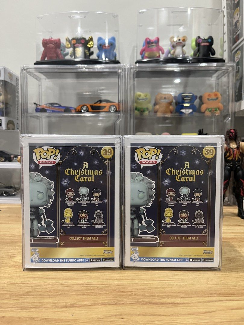 Funko Pop Books A Christmas Carol Jacob Marley GITD (Category: Action & Battle Toys) located in Bacoor. Submitted by chongscollectibles (Listing ID 1466280738, Image 3). Description: 2pcs available! 8.9/10 - ₱449 8/10 - ₱399 Protectors included. Mop:Gcash Mod:Lalamove, LBC, J&T 📍The District Dasmariñas, Alabang Town Center, Festival Mall, Rockwell Makati (by schedule)..