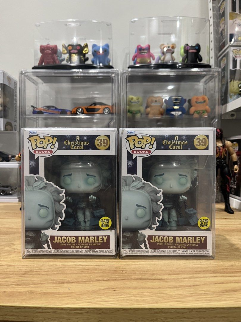 Funko Pop Books A Christmas Carol Jacob Marley GITD (Category: Action & Battle Toys) located in Bacoor. Submitted by chongscollectibles (Listing ID 1466280738, Image 1). Description: 2pcs available! 8.9/10 - ₱449 8/10 - ₱399 Protectors included. Mop:Gcash Mod:Lalamove, LBC, J&T 📍The District Dasmariñas, Alabang Town Center, Festival Mall, Rockwell Makati (by schedule)..