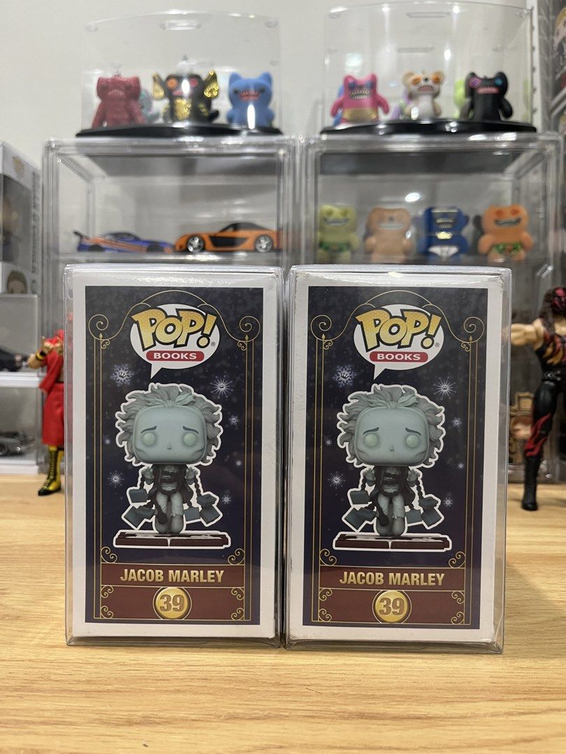 Funko Pop Books A Christmas Carol Jacob Marley GITD (Category: Action & Battle Toys) located in Bacoor. Submitted by chongscollectibles (Listing ID 1466280738, Image 2). Description: 2pcs available! 8.9/10 - ₱449 8/10 - ₱399 Protectors included. Mop:Gcash Mod:Lalamove, LBC, J&T 📍The District Dasmariñas, Alabang Town Center, Festival Mall, Rockwell Makati (by schedule)..