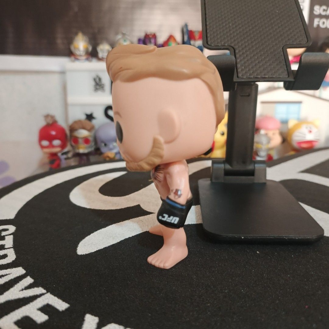 Funko pop UFC Conor MCgregor (ufcvinyl#001) (Category: Action & Battle Toys) located in Batangas. Submitted by D.CAP (Listing ID 1466295401, Image 3). Description: For Sale:⬇️ 🛒 Funko pop UFC Conor MCgregor (ufcvinyl#001) 🅿️ 250.00 + SF Yours ✅ 📦 As-is condition nabili ko siya sa japan surplus. *Original with Markings *Check picture for details *No Box 📌 Batangas city Location 📦 Ship Nationwide (J&T D2D/LBC SFcop) 📩 DM for speed Transaction