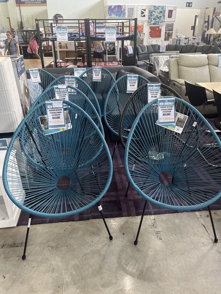 Garden design string chairBelavi (Category: Chairs) located in Caloocan City. Submitted by hmr.gomez (Listing ID 1466173324, Image 1). Description: .