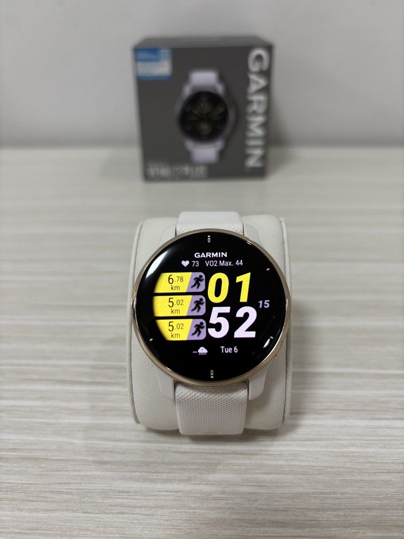 Garmin Venu 2 Plus (Category: Wearables & Smart Watches) located in Santa Rosa. Submitted by rrbff888 (Listing ID 1466228147, Image 2). Description: For sale Garmin Venu 2 Plus Good as new Around 10 days battery life Sports function (Run, Golf, Pickleball etc.) Has Music - Spotify, Deezer etc. Has Speaker and Microphone for calls All functions are working No hardware/software issues at all Complete inclusions (box, charger, receipt) Warranty cove