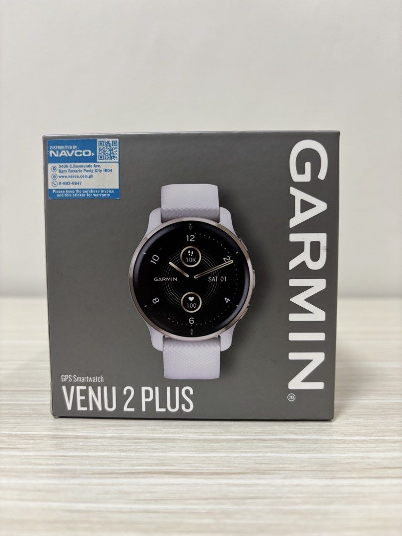 Garmin Venu 2 Plus (Category: Wearables & Smart Watches) located in Santa Rosa. Submitted by rrbff888 (Listing ID 1466228147, Image 1). Description: For sale Garmin Venu 2 Plus Good as new Around 10 days battery life Sports function (Run, Golf, Pickleball etc.) Has Music - Spotify, Deezer etc. Has Speaker and Microphone for calls All functions are working No hardware/software issues at all Complete inclusions (box, charger, receipt) Warranty cove