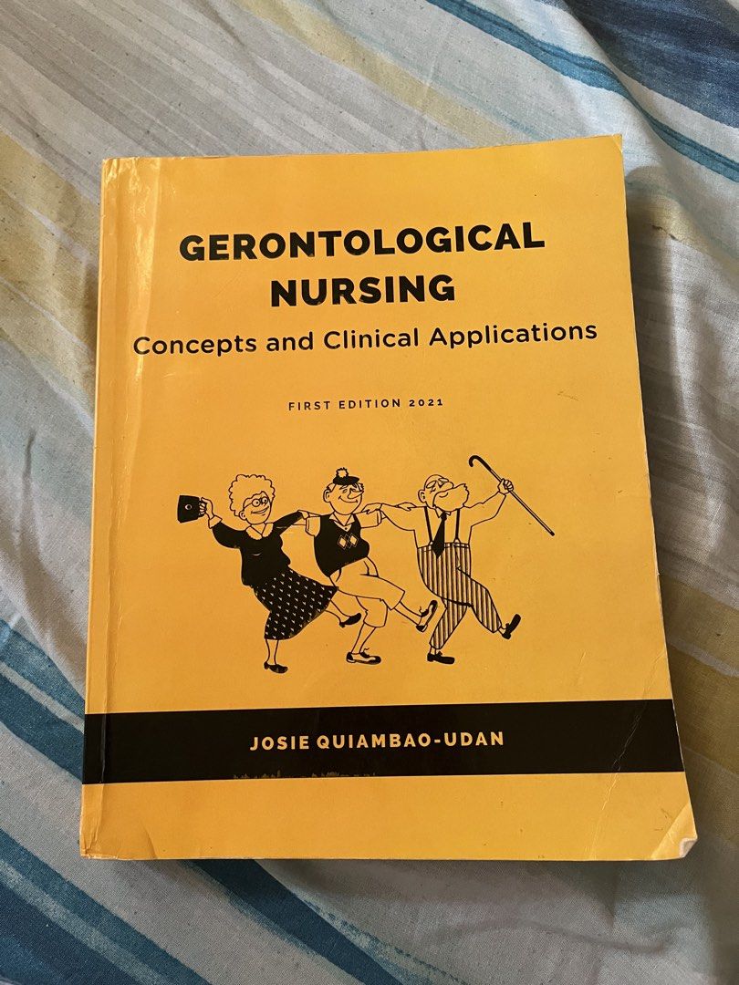 Gerontological Nursing by Udan (Category: Textbooks) located in Manila. Submitted by serene_horse (Listing ID 1466236731, Image 1). Description: 📍Manila Loc - Can ship thru JNT and Lalamove - PM for more details.