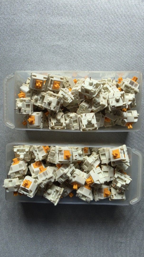 Glorious Panda Switches Tactile 90 PCS (Category: Computer Keyboard) located in Manila. Submitted by wenkz2 (Listing ID 1466160348, Image 1). Description: Glorious Panda Switches Tactile Quantity: 90 pcs Condition: Used Price: 1100 Area: Pasig/Cainta Note: These all work when I swapped them out but have not been used in a while and are just stashed. I make no guarantees that each switch will work.I have no time to test. WSYIWYG..