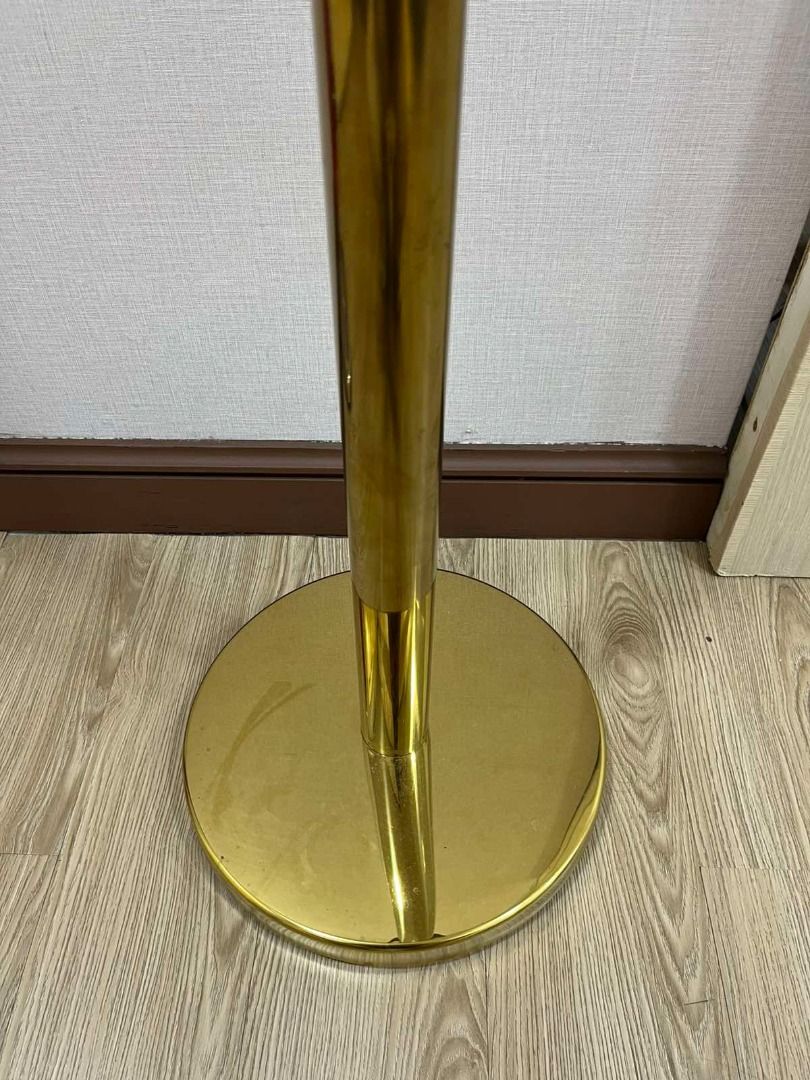 Gold Stanchion Post / Crowd Control Barrier Pole (Category: Looking For) located in Makati City. Submitted by johnstone_mkt (Listing ID 1466160594, Image 2). Description: Ball Type Stanchion Post Elevate your events with these classic gold crowd control stanchions and red velvet ropes. Perfect for VIP entrances, red carpet events, weddings, corporate functions, parties, or retail store queues. Great for event organizers, venues, caterers, or pers