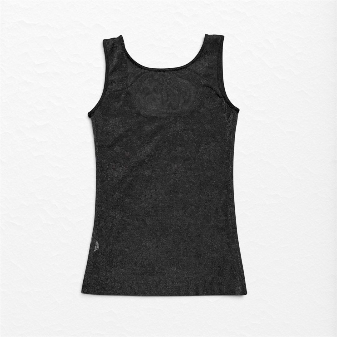 gothic lace see through | xs (Category: Sleeveless) located in Quezon City. Submitted by w4rdrobeph (Listing ID 1466165816, Image 3). Description: Gothic & vampy curated thrift Washed • No issue ‎✧༺♥༻✧ ‎ ‎no cod ‎mop: gcash,maya & bank transfer visit my ig: w4rdrobeph .