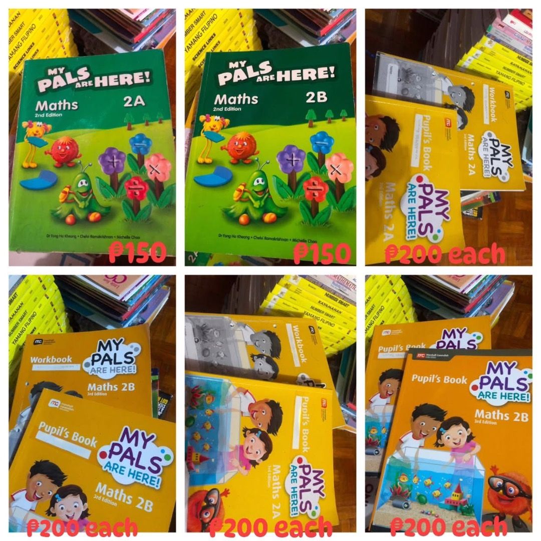 [Grade 2] Textbook & Workbook (Category: Textbooks) located in San Juan City. Submitted by ttanmien (Listing ID 1466225121, Image 2). Description: ⚜️✨⚜️✨⚜️✨⚜️✨⚜️✨⚜️ 💁🏻‍♀️SELLING PRICE: BOOKS FOR SALE PRICE STARTS AT ₱50 please check the pic nlng above. Price given already in each pic If you’ll get lots of books Or do take it all I can give more discount Original Price: Above ₱500 each book 💁🏻‍♀️Other details: •First owned •Used few times only