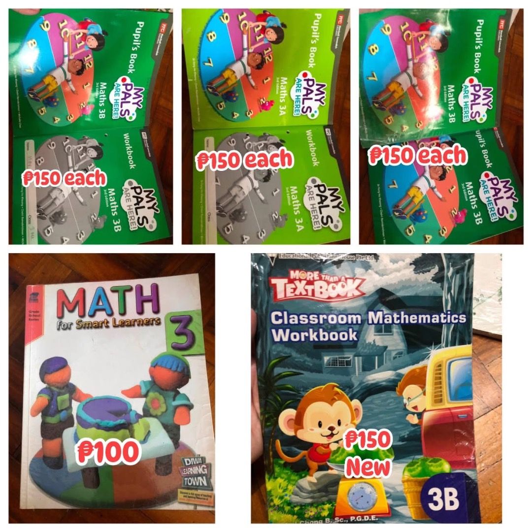 [Grade 3] Textbook & Workbook (Category: Textbooks) located in San Juan City. Submitted by ttanmien (Listing ID 1466226051, Image 2). Description: ⚜️✨⚜️✨⚜️✨⚜️✨⚜️✨⚜️ 💁🏻‍♀️SELLING PRICE: BOOKS FOR SALE PRICE STARTS AT ₱50 please check the pic nlng above. Price given already in each pic If you’ll get lots of books Or do take it all I can give more discount Original Price: Above ₱500 each book 💁🏻‍♀️Other details: •First owned •Used few times only