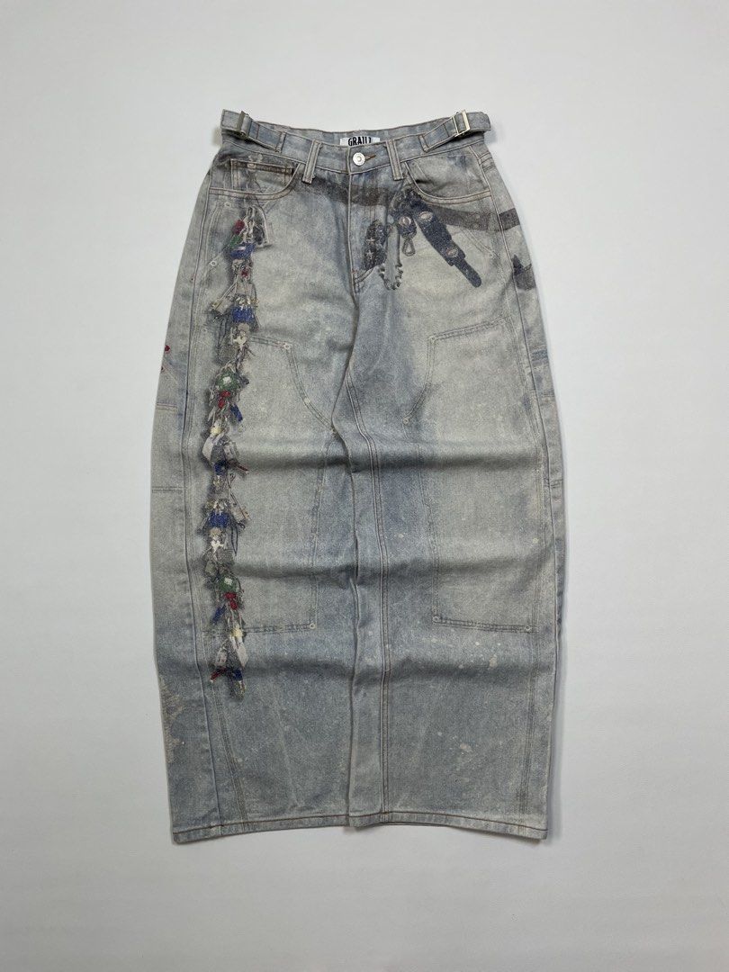 GRAILZ KEY CHAIN ILLUSION DENIM PANTS (Category: Jeans) located in Baguio. Submitted by azoan (Listing ID 1466180004, Image 1). Description: .