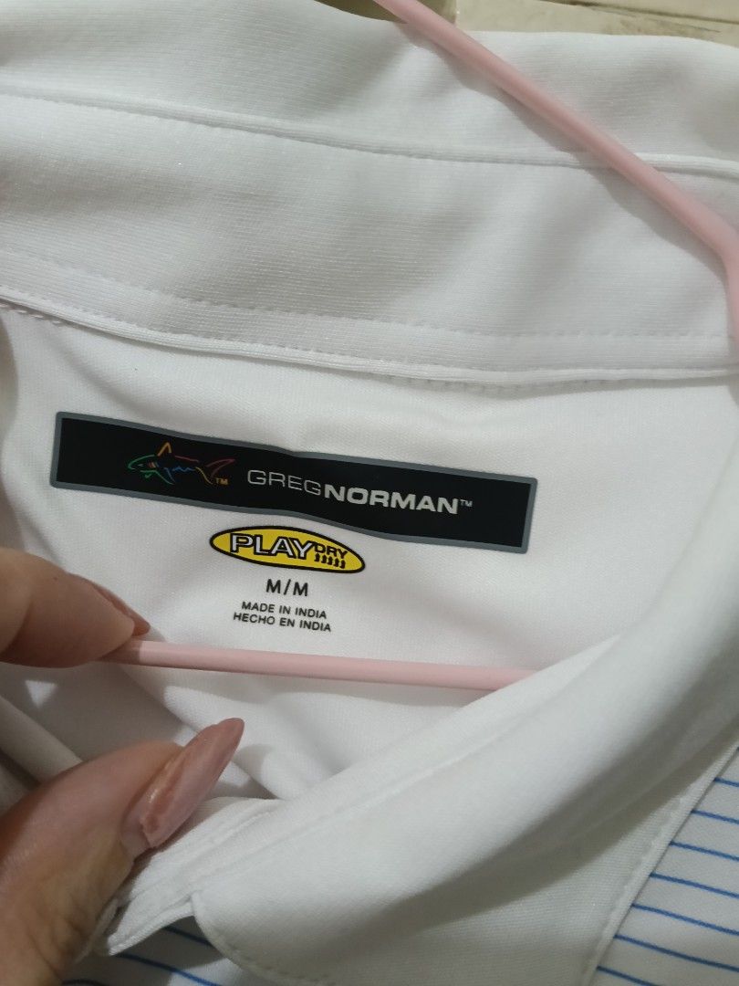Greg Norman T shirt white (Category: Tshirts & Polo Shirts ) located in Quezon City. Submitted by andrea11171999 (Listing ID 1466213518, Image 2). Description: .