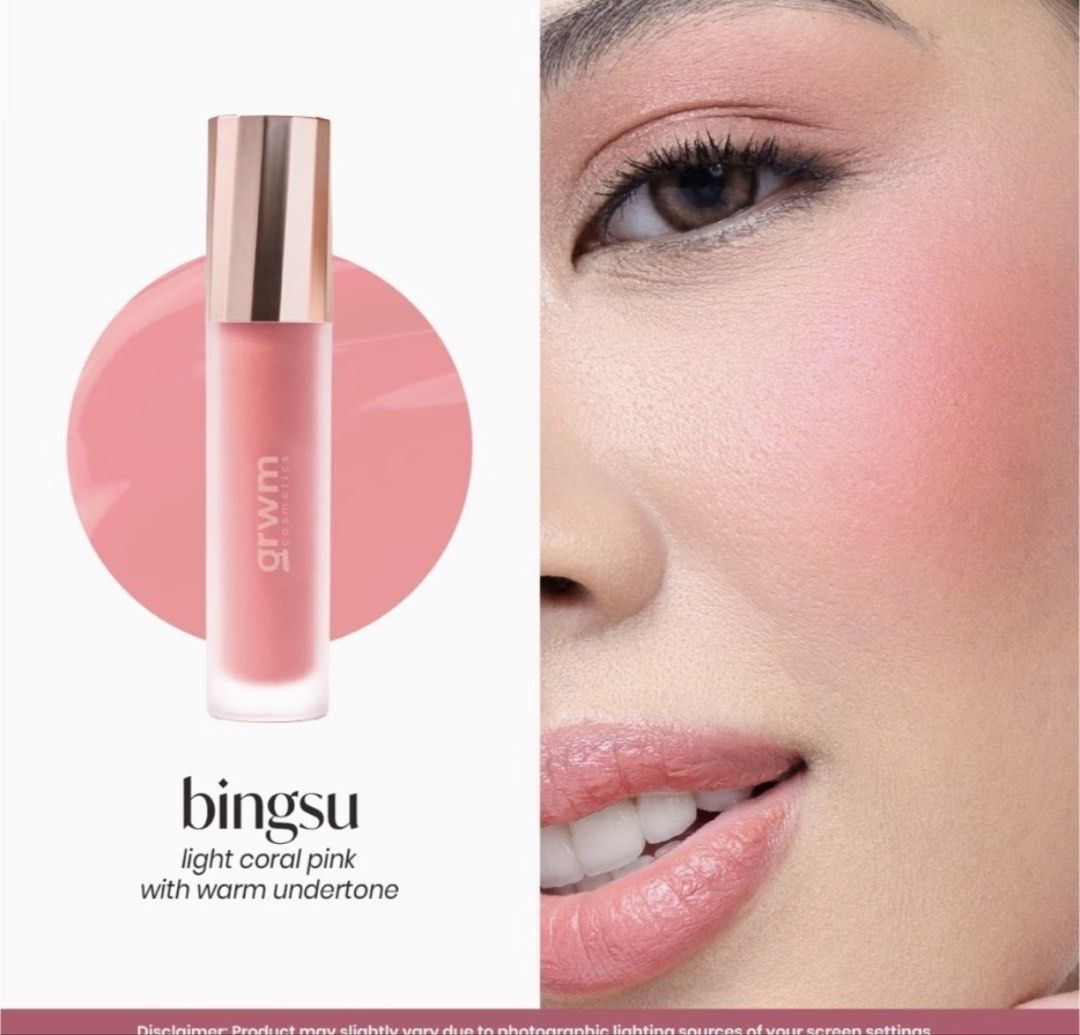 grwm milktint liquid blush (Category: Makeup) located in Manila. Submitted by thvazi (Listing ID 1466260781, Image 1). Description: not mini size used 2x only rfs: not my shade jnt/sdd.