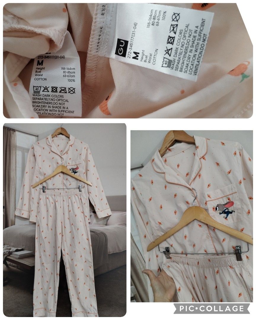 Gu by uniqlo Disney pajama set (Category: Sets or Coordinates) located in Lucena. Submitted by styleddsc (Listing ID 1466160310, Image 1). Description: .