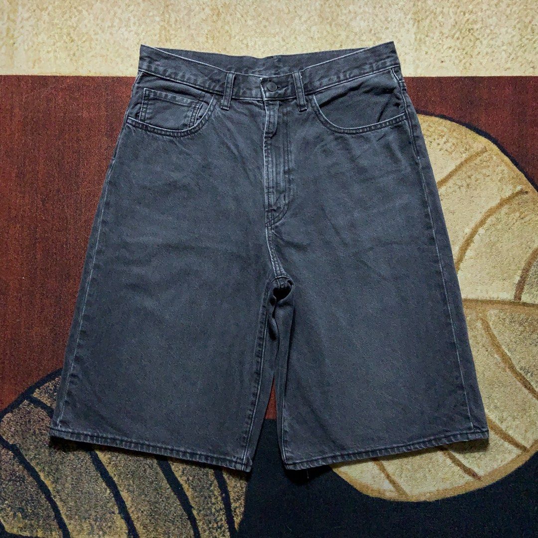 GU Denim jorts (Category: Jeans) located in Puerto Princesa. Submitted by jdthrifts (Listing ID 1466308539, Image 1). Description: Dimes: Waist: 30-32 Length: 24 Hem: 12.5 No issue Excellent condition 850 only PM!.