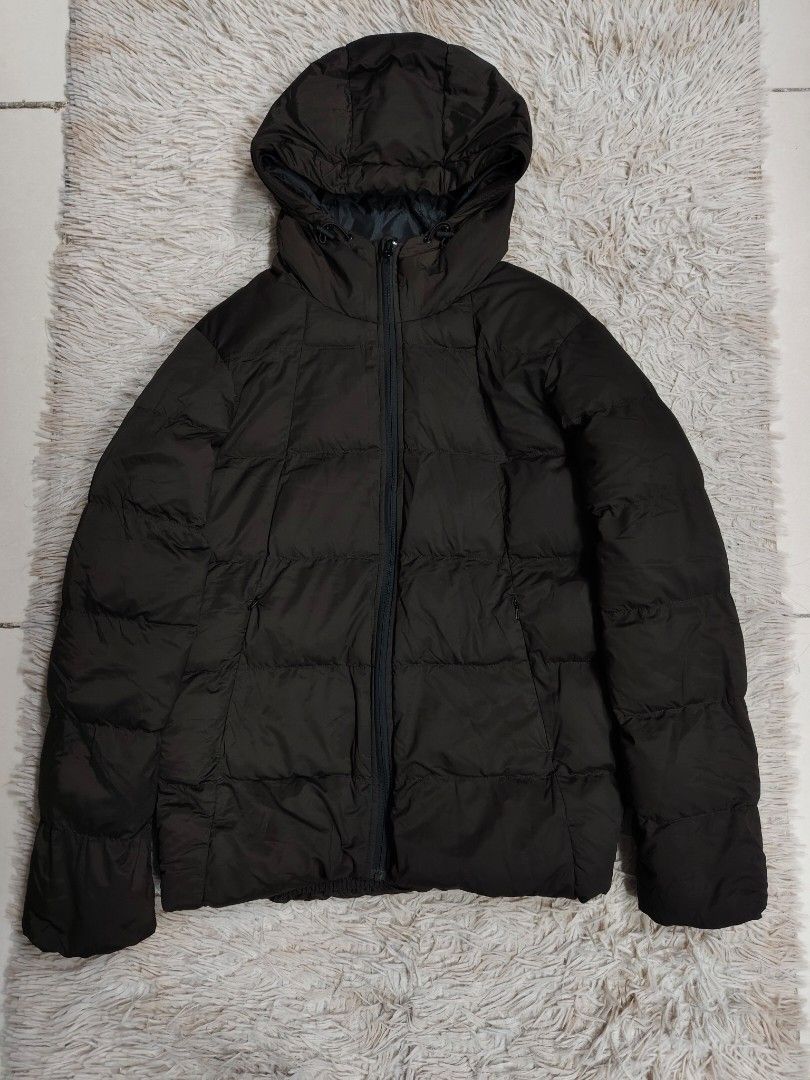 GU Heat Padded Jacket (Category: Coats, Jackets and Outerwear) located in Angeles City. Submitted by miss_independent01 (Listing ID 1466291684, Image 3). Description: GU Heat Padded Jacket Color: Dark Brown Width: 20.5 (Medium on tag) Length: 26.5 Sleeve: 24 Shoulder: 17 MOP: Gcash ✅ Mine Now, Pay Now ✅ First to Pay, Gets the Item 📍 PAMPANGA Courier: JnT 🚚🚚 PM 💌💌.