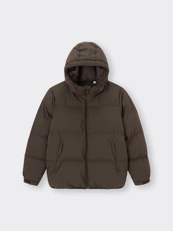 GU Heat Padded Jacket (Category: Coats, Jackets and Outerwear) located in Angeles City. Submitted by miss_independent01 (Listing ID 1466291684, Image 2). Description: GU Heat Padded Jacket Color: Dark Brown Width: 20.5 (Medium on tag) Length: 26.5 Sleeve: 24 Shoulder: 17 MOP: Gcash ✅ Mine Now, Pay Now ✅ First to Pay, Gets the Item 📍 PAMPANGA Courier: JnT 🚚🚚 PM 💌💌.