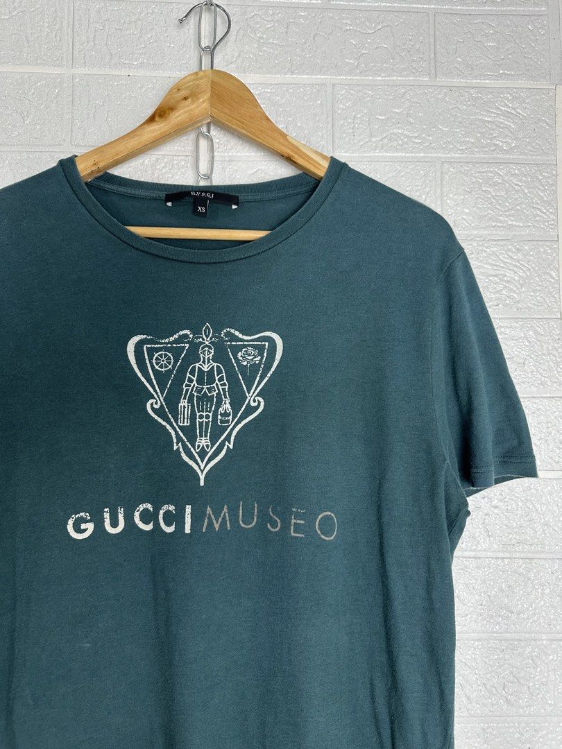 Gucci 2012 Museo Graphic Tee (Category: Activewear) located in Bacolod City. Submitted by 2k.archives (Listing ID 1466312518, Image 2). Description: Mens - Gucci 2012 Museo Graphic Tee • Authentic / Original • Excellent Condition • No Flaw • XS Tagged • 20 Width • 26.5 Length 💰4000 Dm me if interested.
