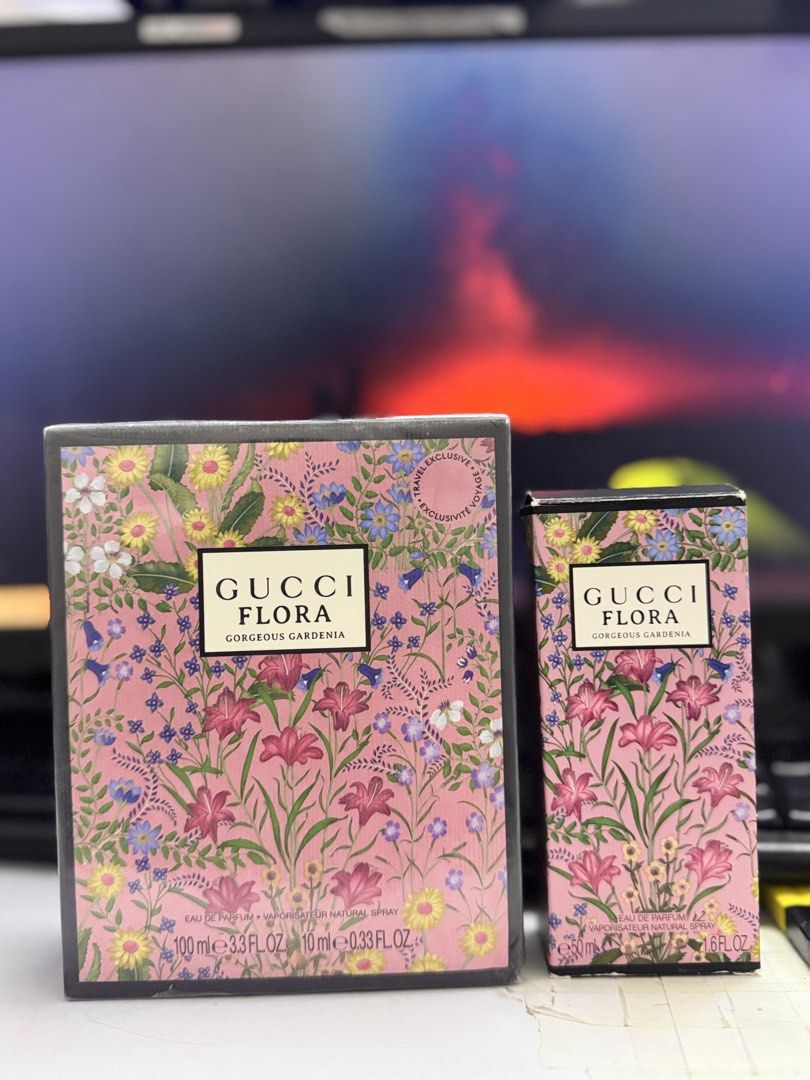 GUCCI FLORA GIFT SET (Category: Fragrance & Deodorants) located in Manila. Submitted by catumishima (Listing ID 1466237705, Image 2). Description: selling my authentic gucci flora gift set.