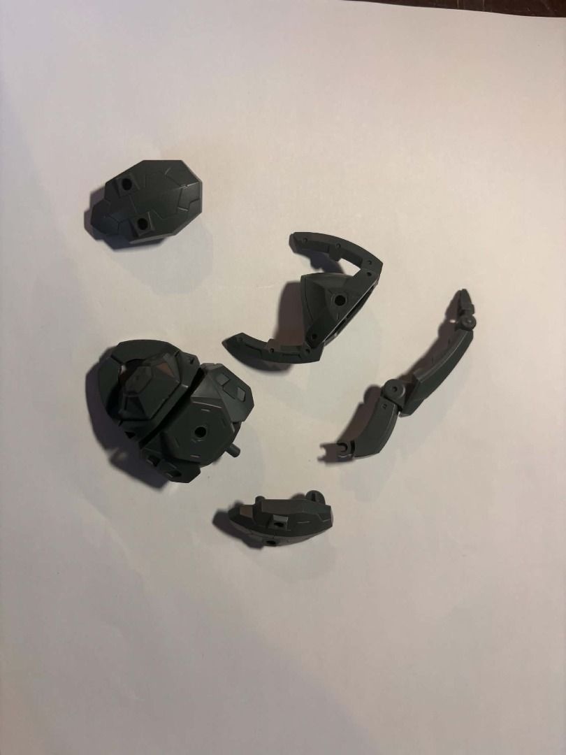 bandai gundam scraps #16 (Category: Gundam & Model Kits) located in Taguig. Submitted by livehorse.8cf1df (Listing ID 1466191350, Image 1). Description: - Color: Dark grey - Condition: Unassembled, unpainted, clean edges - Contents: Armor plates, joint segments, and connector pieces - Perfect for: Custom builds, kitbashes, and spare parts - Ideal for your next modeling project.