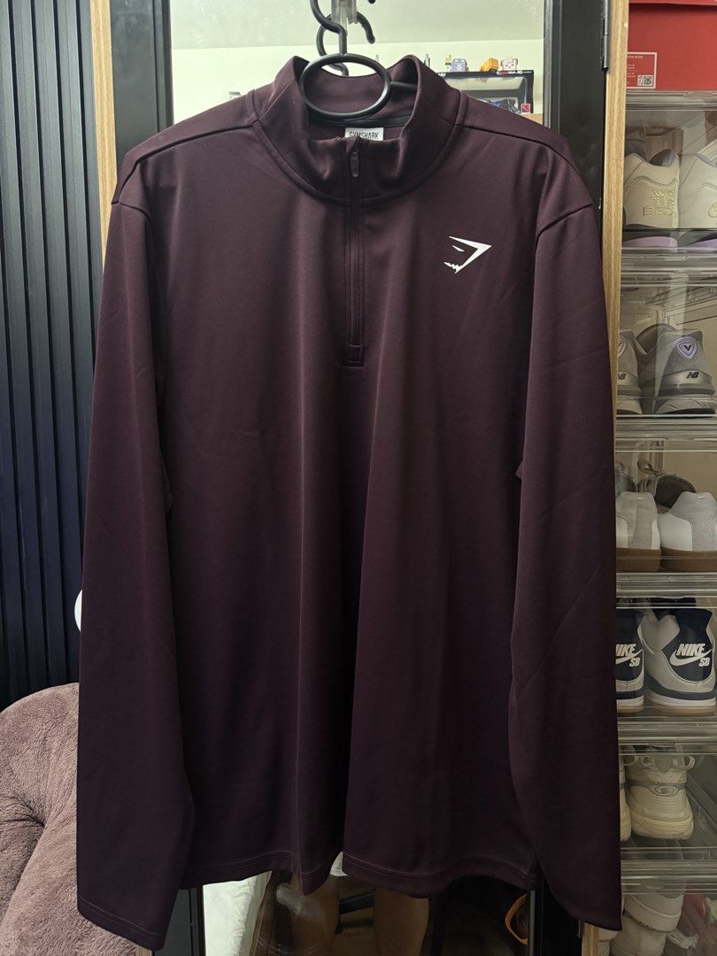 Gymshark Halfzips (Category: Activewear) located in Manila. Submitted by affarni (Listing ID 1466318985, Image 2). Description: Gymshark halfzips Size XXL (fits like XL) Used lightly Php 1,500 each Php 2,750 as pack .