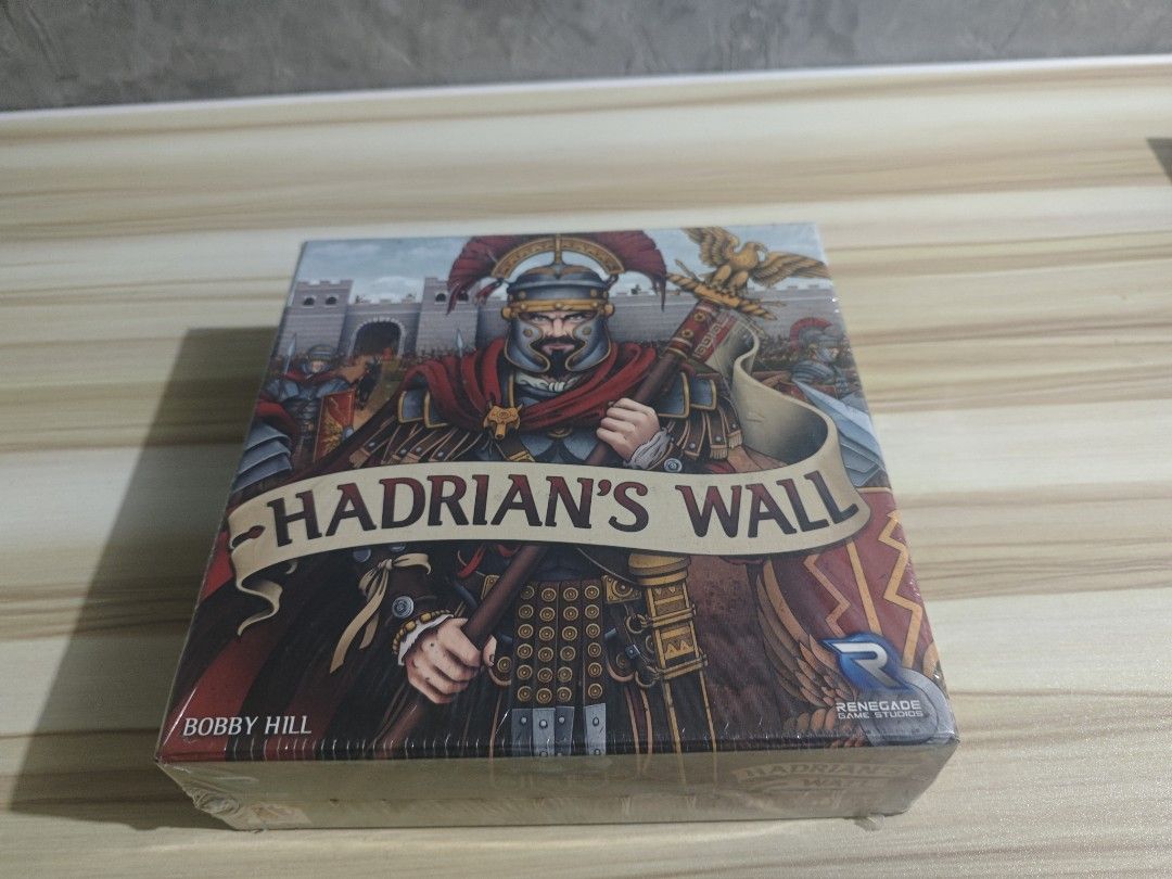 Hadrians Wall Board Game (Category: Board Games & Puzzles) located in Antipolo. Submitted by kyohei_ikamaru (Listing ID 1466243600, Image 1). Description: > Cards Sleeved > Complete and Very Good Condition.