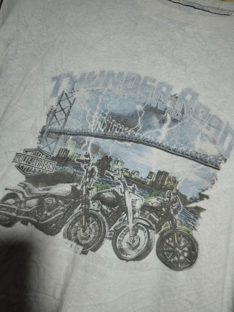 Harley Davidson (Category: Tshirts & Polo Shirts ) located in Kalibo. Submitted by thriftedbykim12 (Listing ID 1466310962, Image 3). Description: Harley Davidson Off only Issue missing Tag 24/28.5 Color rate 9.5/10 350+sf.