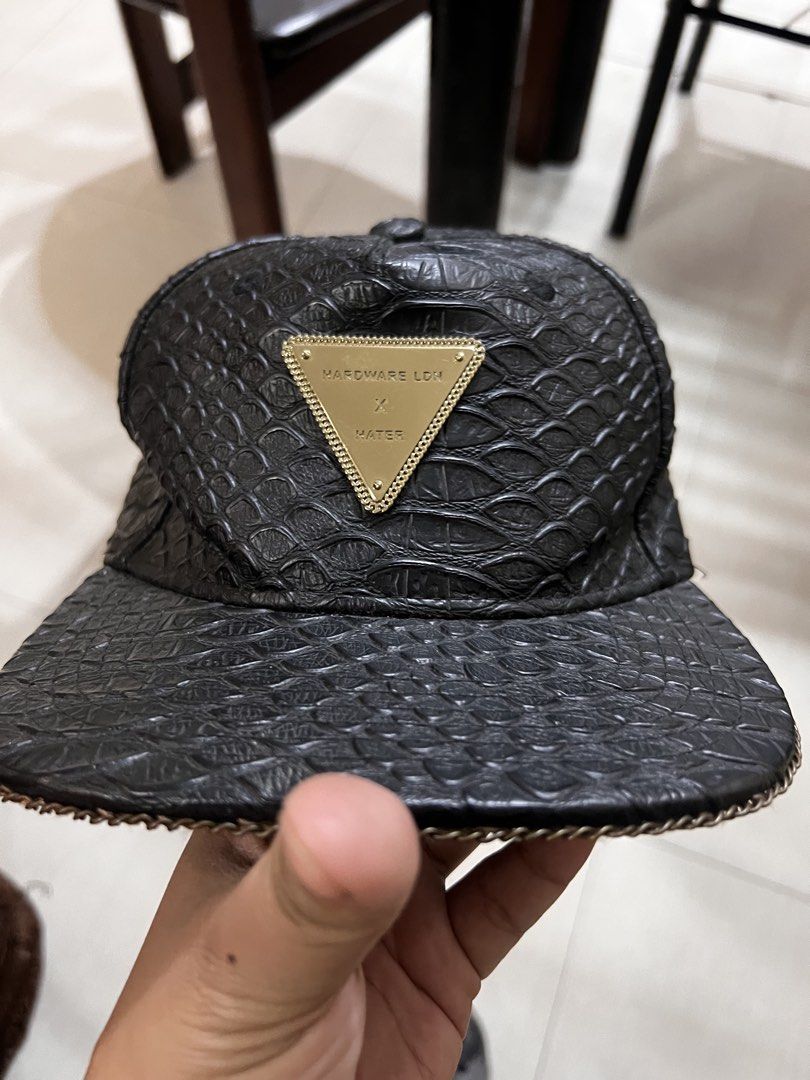 HATER X HARDWARE LDN LEATHER CAP (Category: Caps & Hats) located in Manila. Submitted by bouts_479 (Listing ID 1466290060, Image 1). Description: .
