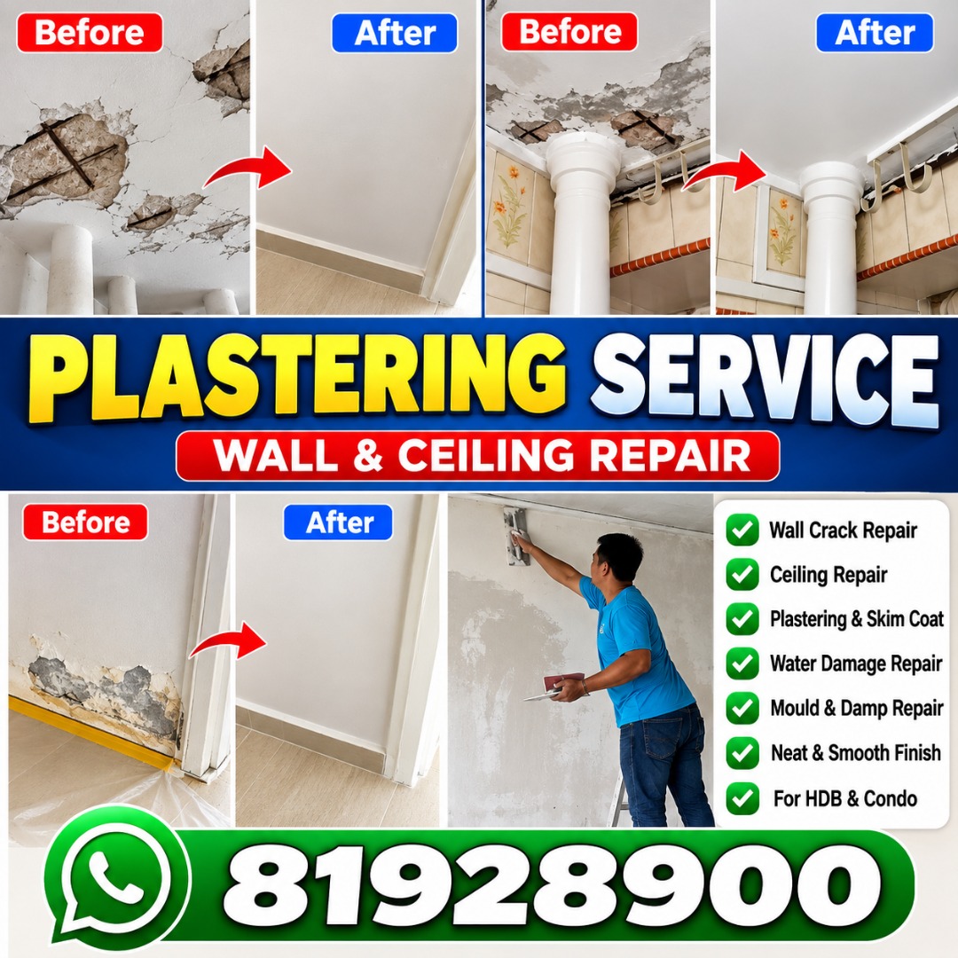 CAROUSELL 5 Star Review| HDB Spalling Concrete Repair -whole house ...