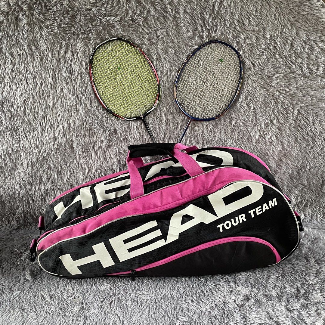 Head badminton x tennis bag (Category: Looking For) located in Valencia. Submitted by youngowl.1f71ec (Listing ID 1466175229, Image 2). Description: Good as new Minimal issue 4 compartment.